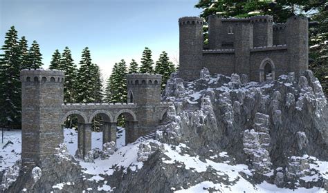 Snowy Castle Wallpapers - 4k, HD Snowy Castle Backgrounds on WallpaperBat