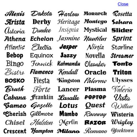 Boat Lettering - Preview Your Boat Name