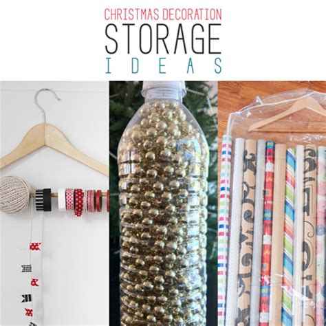 Christmas Decoration Storage Ideas - The Cottage Market