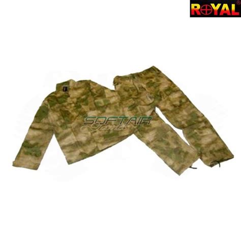 Atacs Foliage Green Zip Uniform Royal (uni-avl)