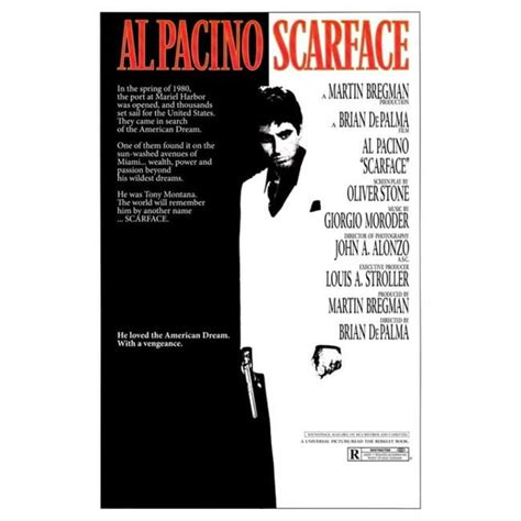 Pop Culture Graphics MOVAF5487 Scarface Movie Poster Print, 27 x 40 - Walmart.com