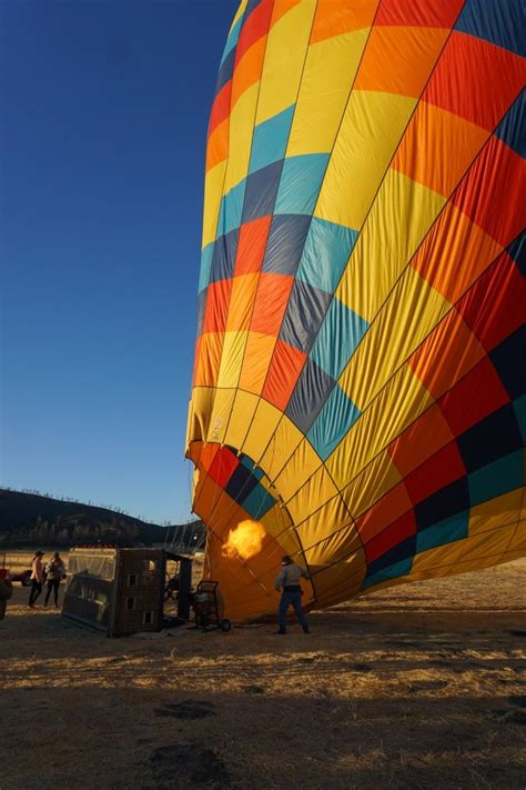 Hot Air Balloon Rides | Getting the flames warmed up and ready for the flight! | Hot air balloon ...