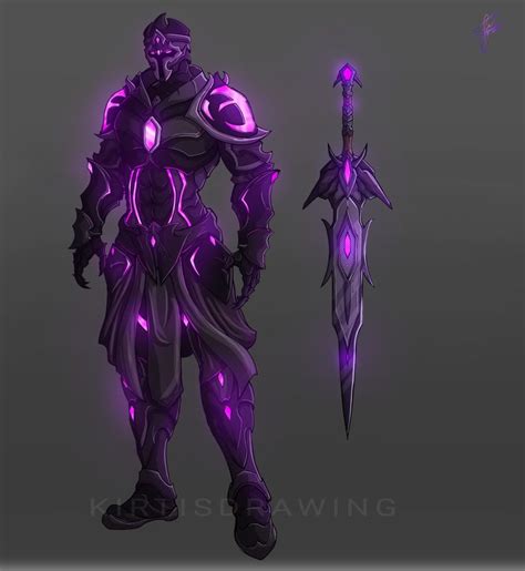 Enderknight | Creature concept art, Fantasy character design, Concept ...