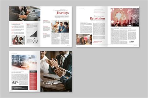 Business Magazine Template - Design Template Place