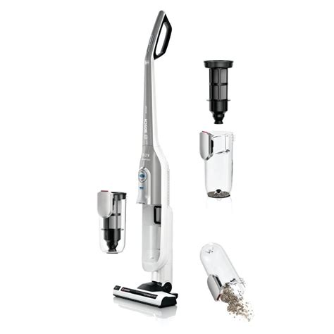 Bosch Athlet Cordless Vacuum Cleaner Upright Bagless 25.2V Battery Hoover Silver | Electrical Deals