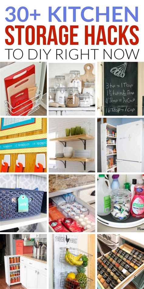 30+ Mind-Blowing DIY Kitchen Organization Hacks | Kitchen hacks ...