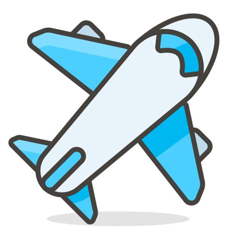 Plane Emoji Transparent