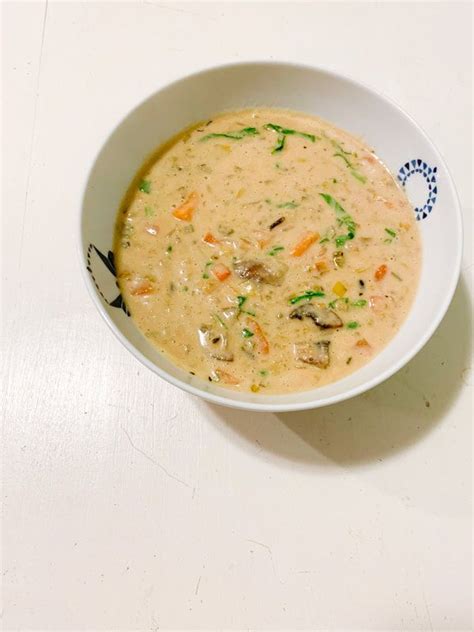 Creamy Wild Rice Soup - Crispy . Creamy . Crunchy Cornmeal Muffins ...