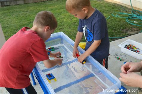 Awesome Water Table Play Ideas - Frugal Fun For Boys and Girls