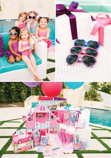 Pearl Princess Barbie Pool Party {Movie Inspired} // Hostess with the Mostess®