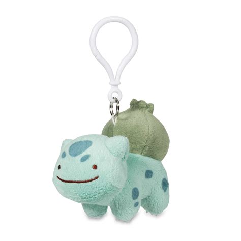 Ditto as Bulbasaur plush keychain | Pokémon Center Original