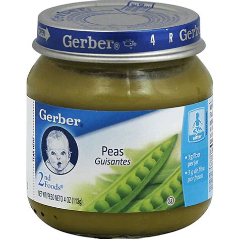 Gerber 2nd Foods Peas | Baby Food & Snacks | Superlo Foods