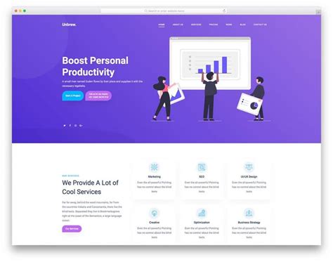 25 Services Website Templates To Deliver Better Online Customer Service