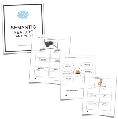 Semantic Feature Analysis (Sample) - Medical SLPs