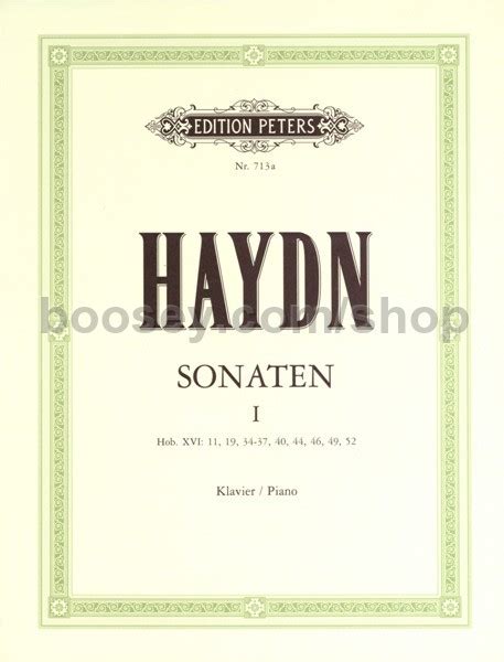 Franz Joseph Haydn - Piano Sonatas vol.1