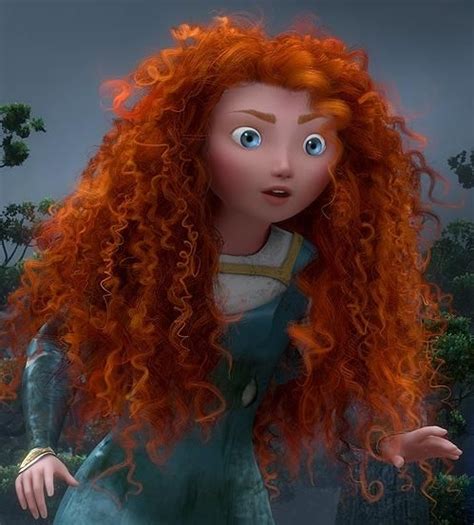 How Merida got such great hair from Disney's Brave - Classy Mommy | Disney brave, Disney ...