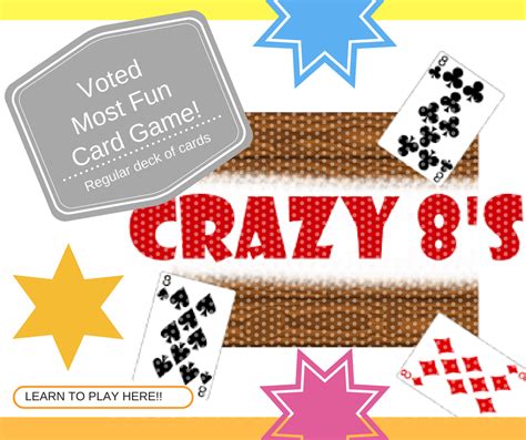 CRAZY EIGHT | Easy Family Fun Games - Fun Stuff To Do