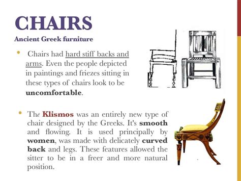 Ancient Greece Interior Design & Furniture Chair Design, Furniture ...