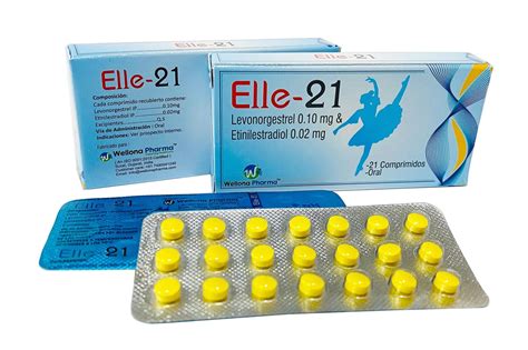 Elle-21 Levonorgestrel and Ethinyl Estradiol Tablets, For Birth Control ...