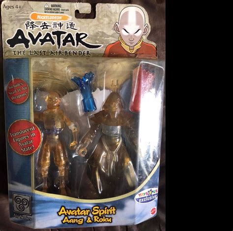 Avatar the Last Airbender Avatar Spirit Aang and Roku on Carousell