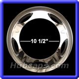 2011-2023 Chevy/GMC Front Wheel Simulator, 17 inch, Chrome, #3289WS – Hubcaps.org