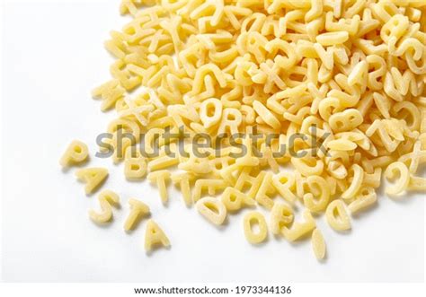 Alphabet Pasta Referred Alfabeto Alphabetti Spaghetti Stock Photo 1973344136 | Shutterstock