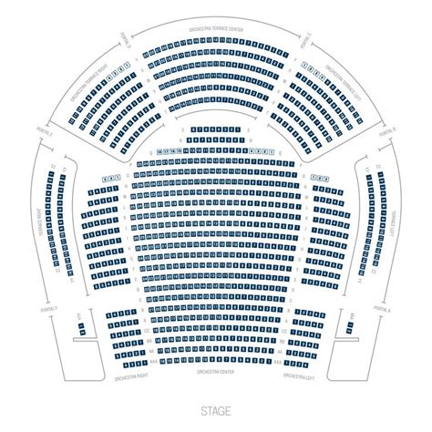 Winspear Opera House - AT&T Performing Arts Center | Seating chart template, Seating charts ...