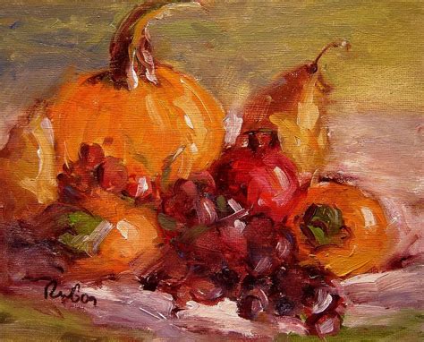 Fall Harvest Painting at PaintingValley.com | Explore collection of ...