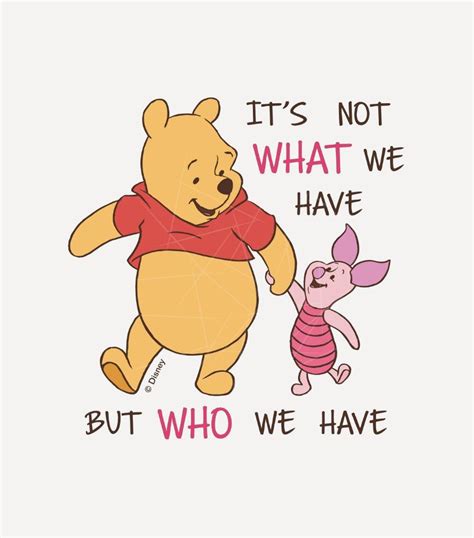 Pooh & Piglet - Its Not What We Have Quote PNG Free Download - Files For Cricut & Silhouette ...