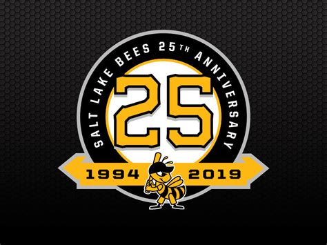 Salt Lake Bees 25th Anniversary Logo by Ben Barnes on Dribbble