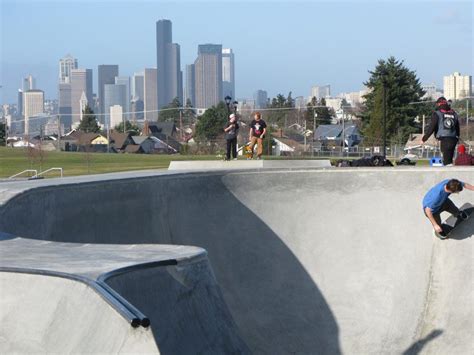 Jefferson Skatepark - Seattle, WA. USA | Jefferson park, Skate park ...