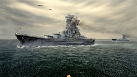 Battleship Yamato Wallpapers - Top Free Battleship Yamato Backgrounds - WallpaperAccess