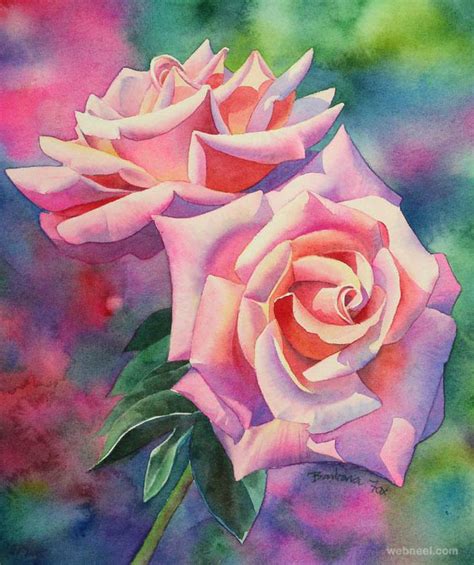 25 Beautiful Rose Drawings and Paintings for your inspiration