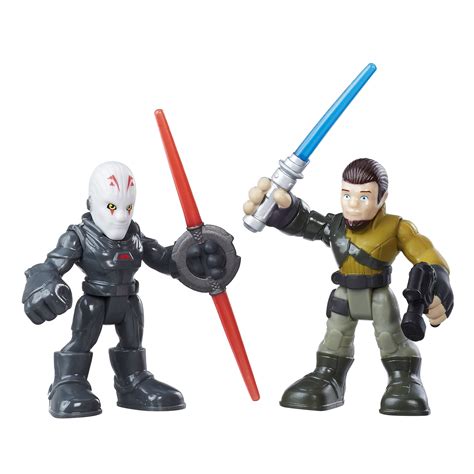 Playskool Heroes Star Wars Galactic Heroes Kanan Jarrus & The Inquisitor