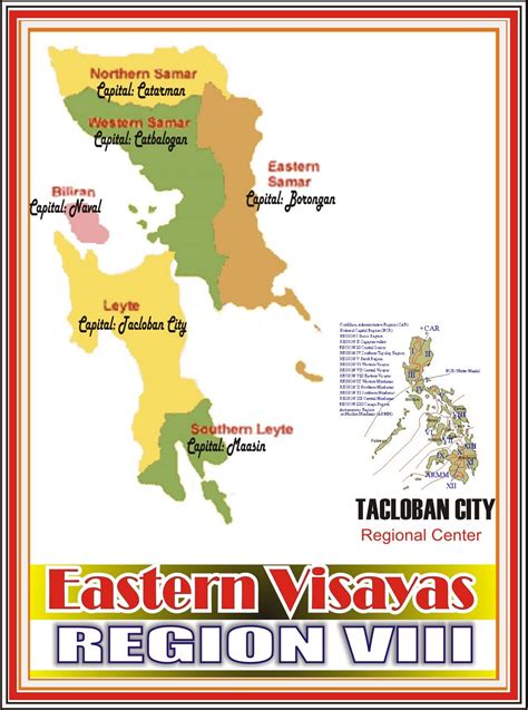 Philippines Map Region 8