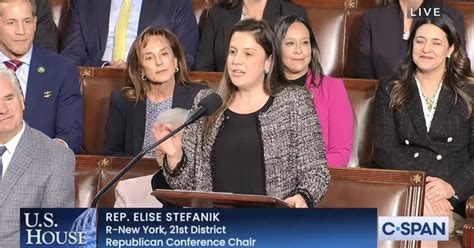 Rep. Elise Stefanik DESTROYS Democrats and Joe Biden in Blistering ...