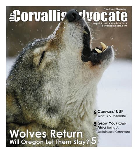 New Issue: March 7th, 2013 - The Corvallis Advocate