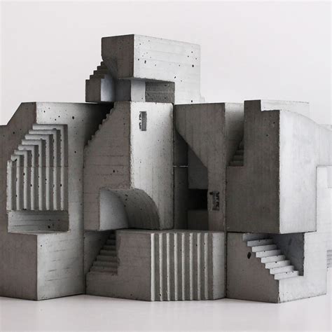 Concrete Modular Sculptures By David Umemoto - IGNANT