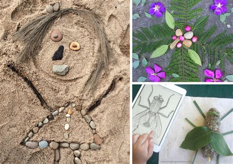 27 ways to create nature art - The Craft Train