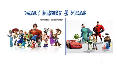 Disney-Pixar Merger by Claire Fredriks on Prezi