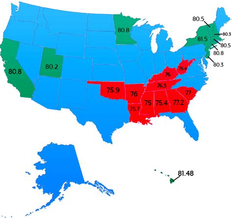 The Longest and Shortest Life Expectancies in the United States - ABC13 Houston