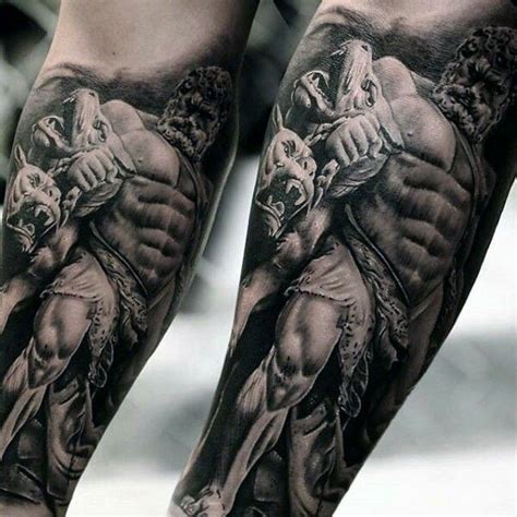 Hades Holding Cerberus Tattoo - Shutterstock Puzzlepix / 30 cerberus ...