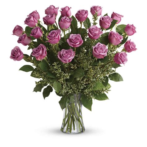 Lavender Rose Bouquet | Dozen LavenderRoses | » Hall's Flower Shop