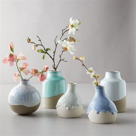 Ceramic Color Drip Bulb Vase in 2023 | Recycled glass vases, Handmade ...