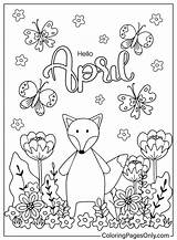 40  April 2025 Coloring Pages Free Printable PDF JPG PNG & Online sketch template