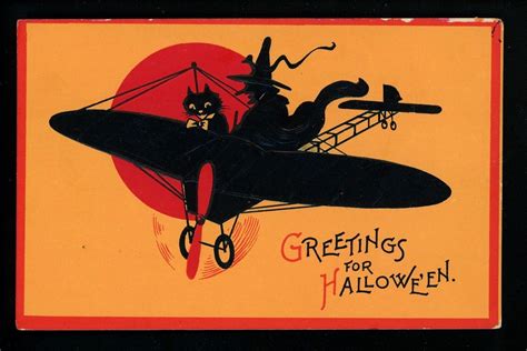 Vintage Halloween Collector: 31 Vintage Halloween Postcards #11