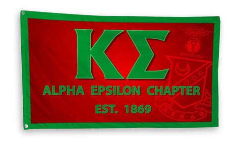 Kappa Sigma 3 x 5 Flag SALE $69.95. - Greek Gear®