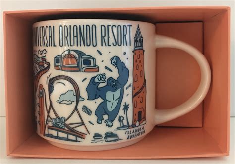 Starbucks Been There Series Collection Ceramic Mug Universal Studios ...