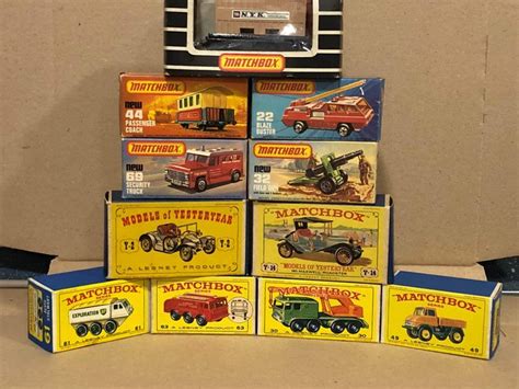 Lot of 11 model cars by Matchbox - Catawiki