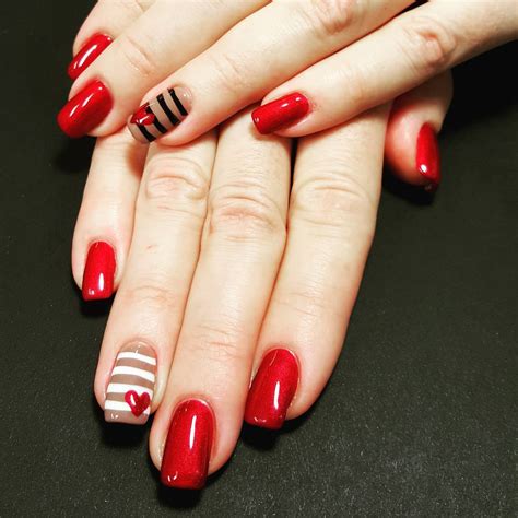 29+ Red Finger Nail Art designs , Ideas | Design Trends - Premium PSD ...